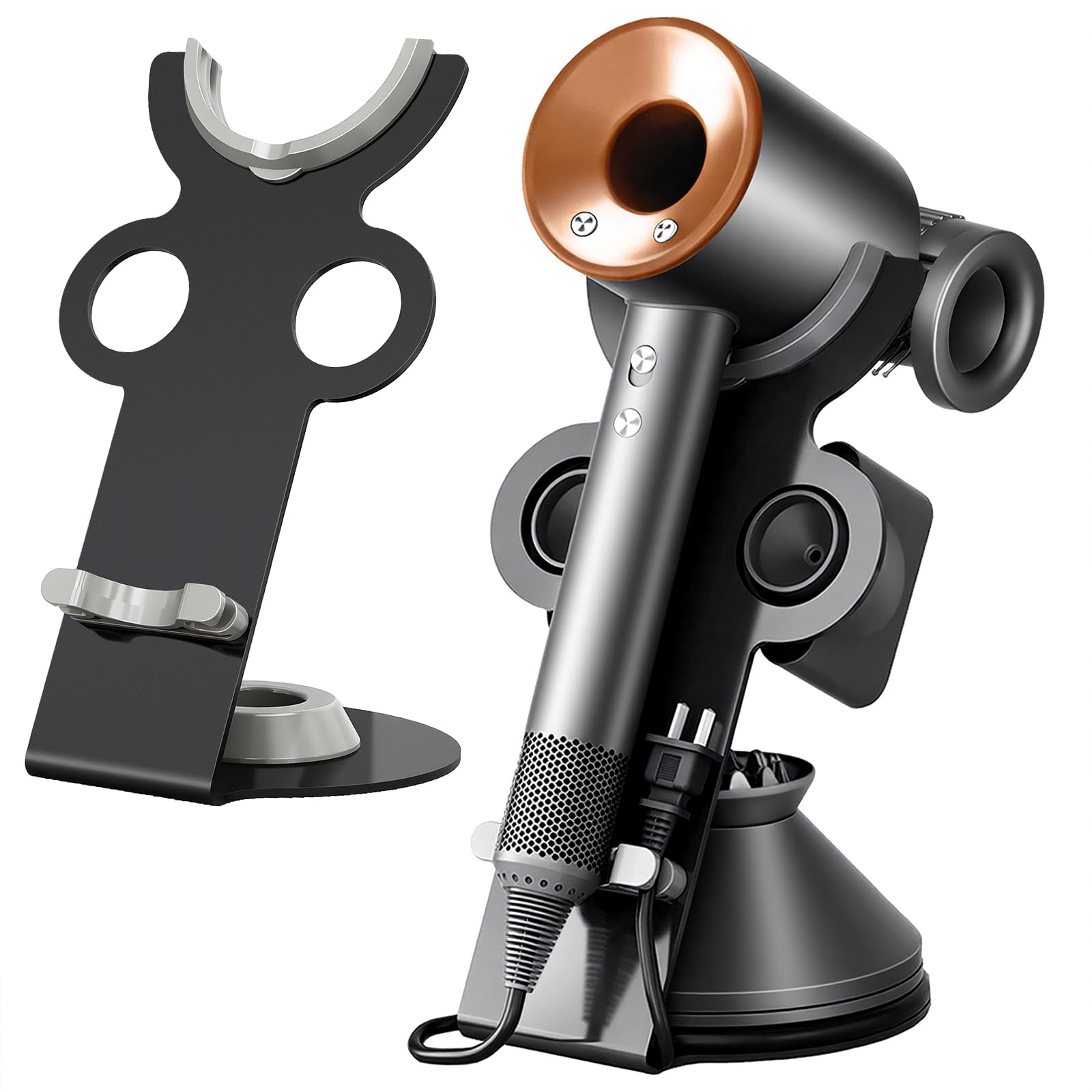 Amazon.co.jp: さえだ ドライヤーホルダー dysonドライヤー用 収納